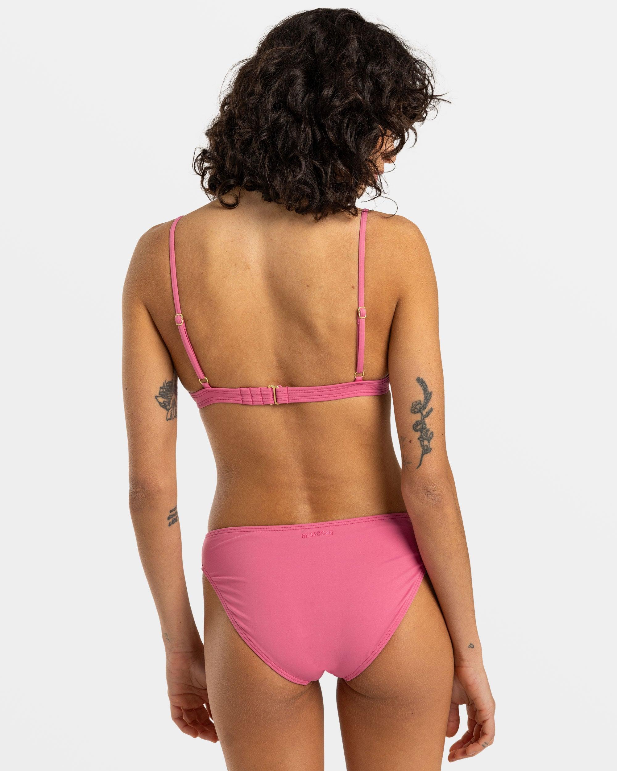 Sol Searcher Reese Underwire Bikini Top - Berry Pink Female Product Image