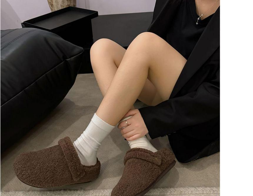 Plain Fluffy Clogs Product Image