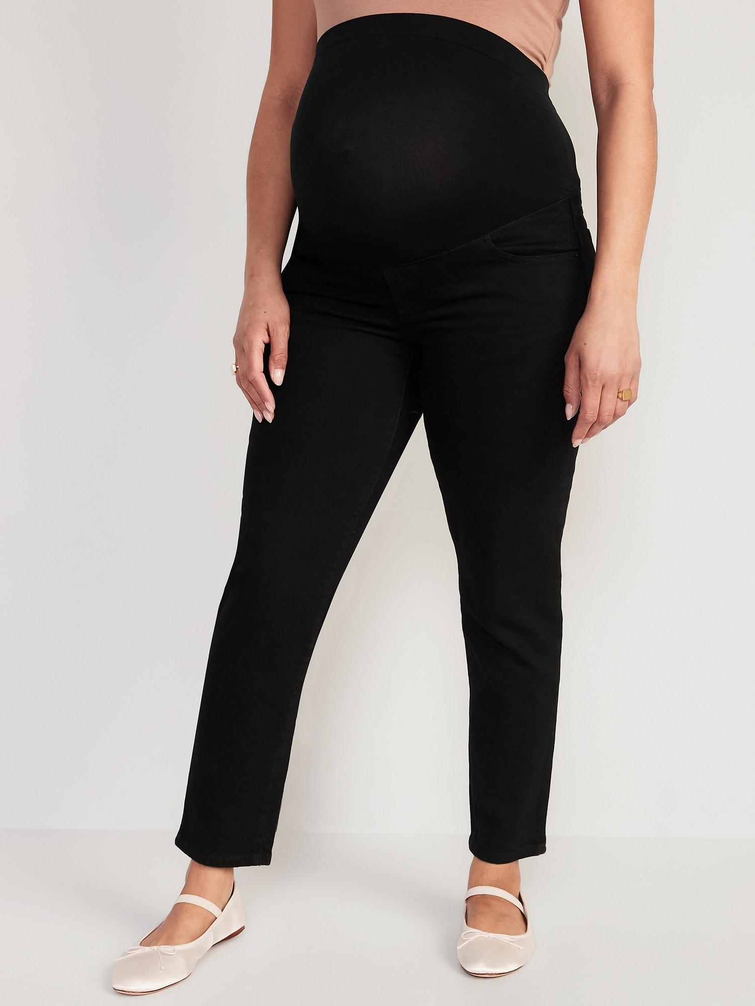 Maternity Full-Panel OG Straight Jeans Product Image