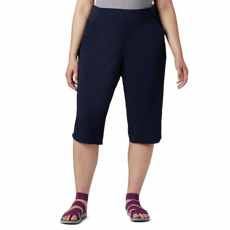 Plus Size Columbia Anytime Casual Capris, Womens Product Image