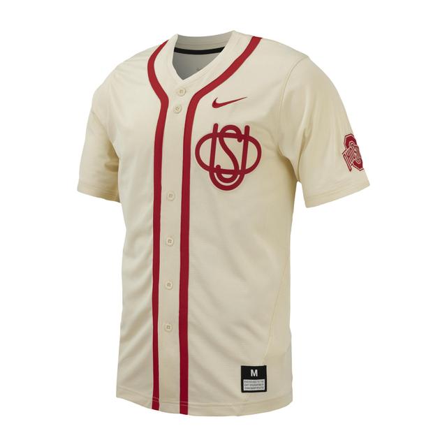 Ohio State Nike Men's College Replica Baseball Jersey Product Image