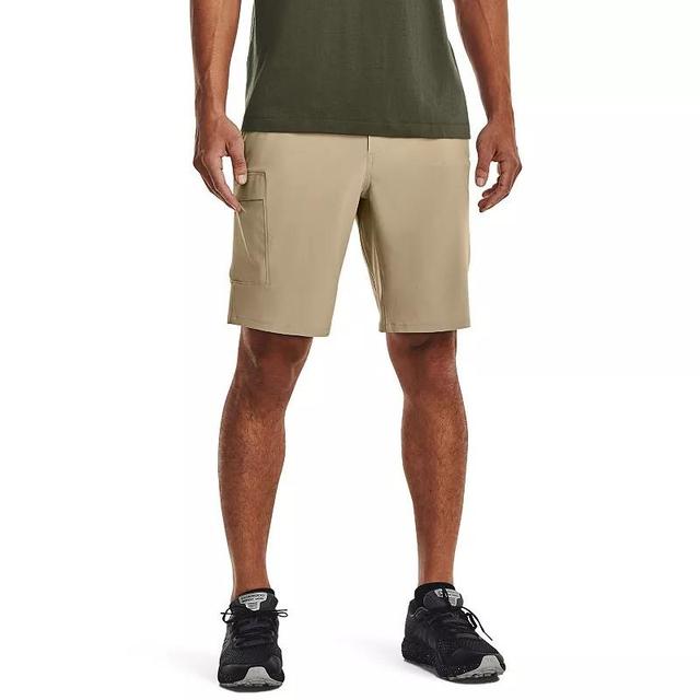 Mens Under Armour UPF 50 10 Mantra Cargo Short City Green Product Image