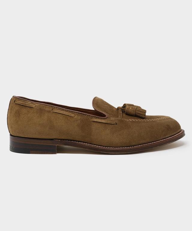 Alden Tassel Loafer in Suede Snuff Product Image