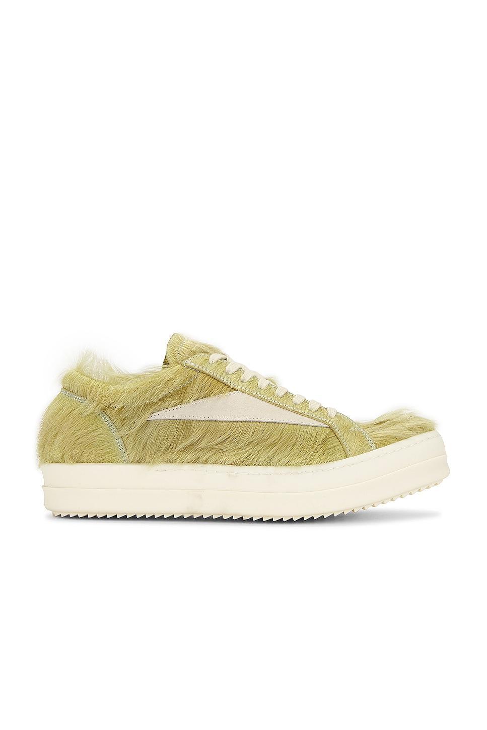 Rick Owens Vintage Sneaker in Yellow Product Image