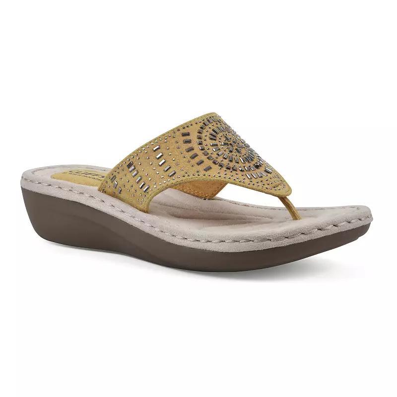 Cliffs By White Mountain Cienna Womens Thong Sandals Product Image