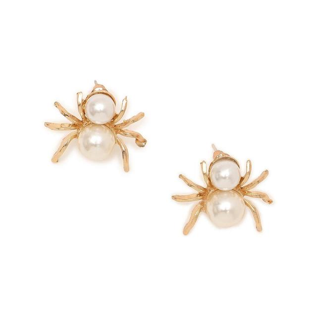 Sohi Womens Spider Stud Earrings Product Image