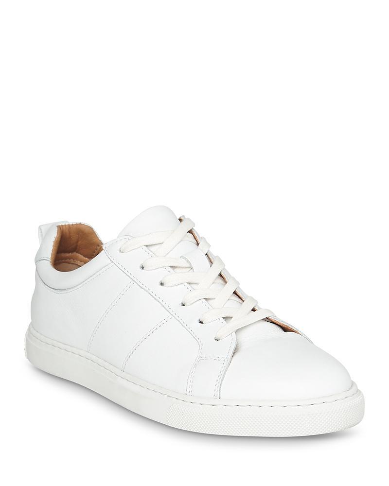 Whistles Womens Koki Lace Up Leather Sneakers product image