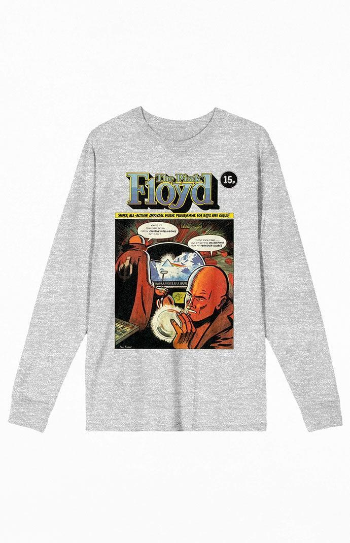 Mens Pink Floyd Comic Long Sleeve T-Shirt Product Image