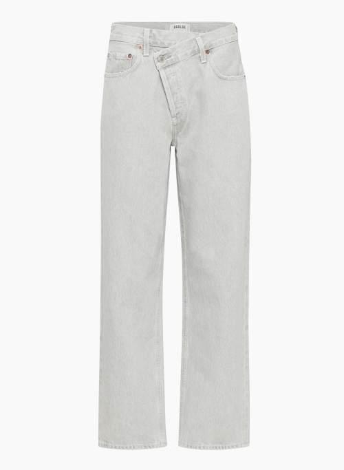 criss cross upsized jean Product Image