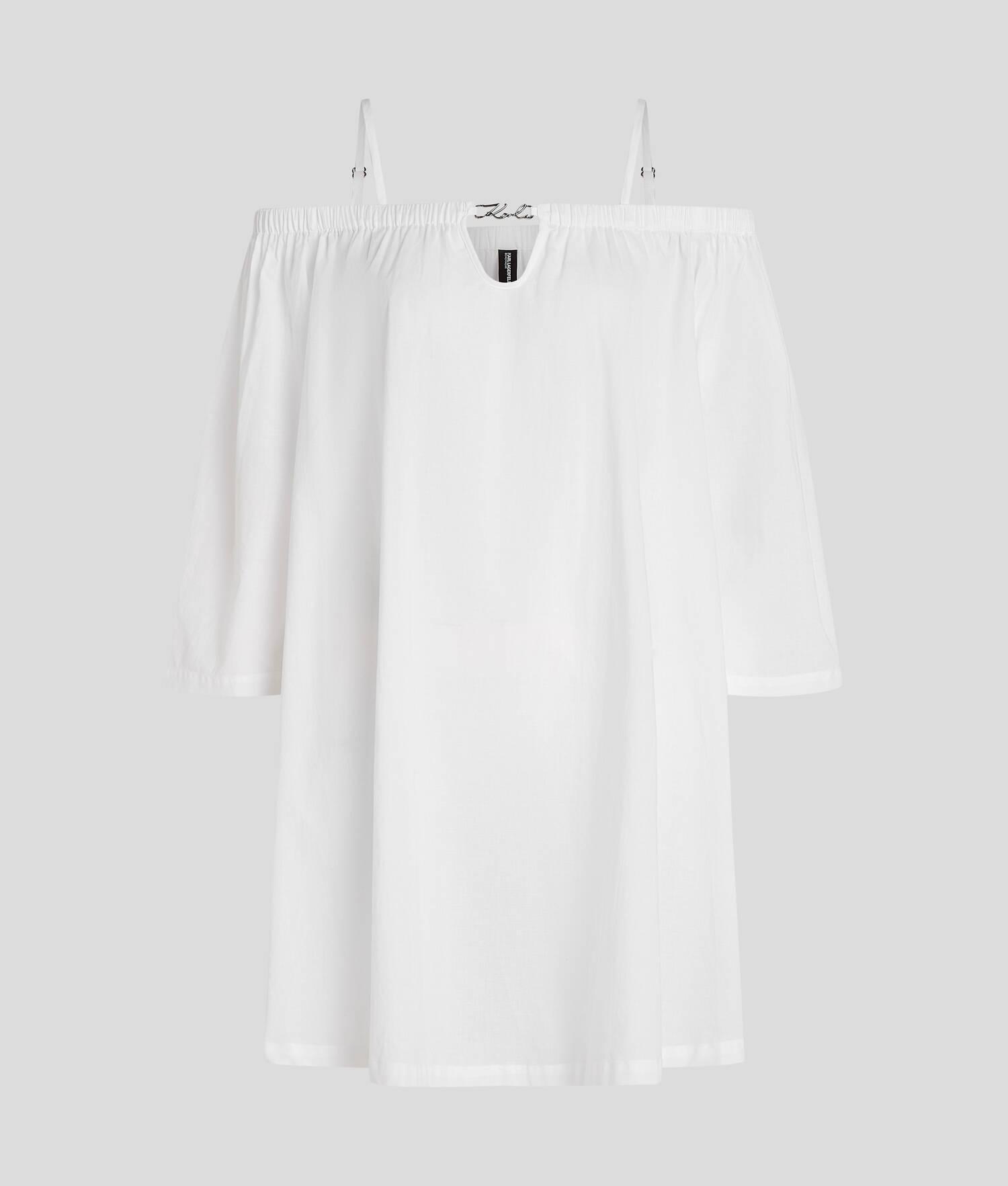 K/SIGNATURE OFF-SHOULDER BEACH DRESS Product Image