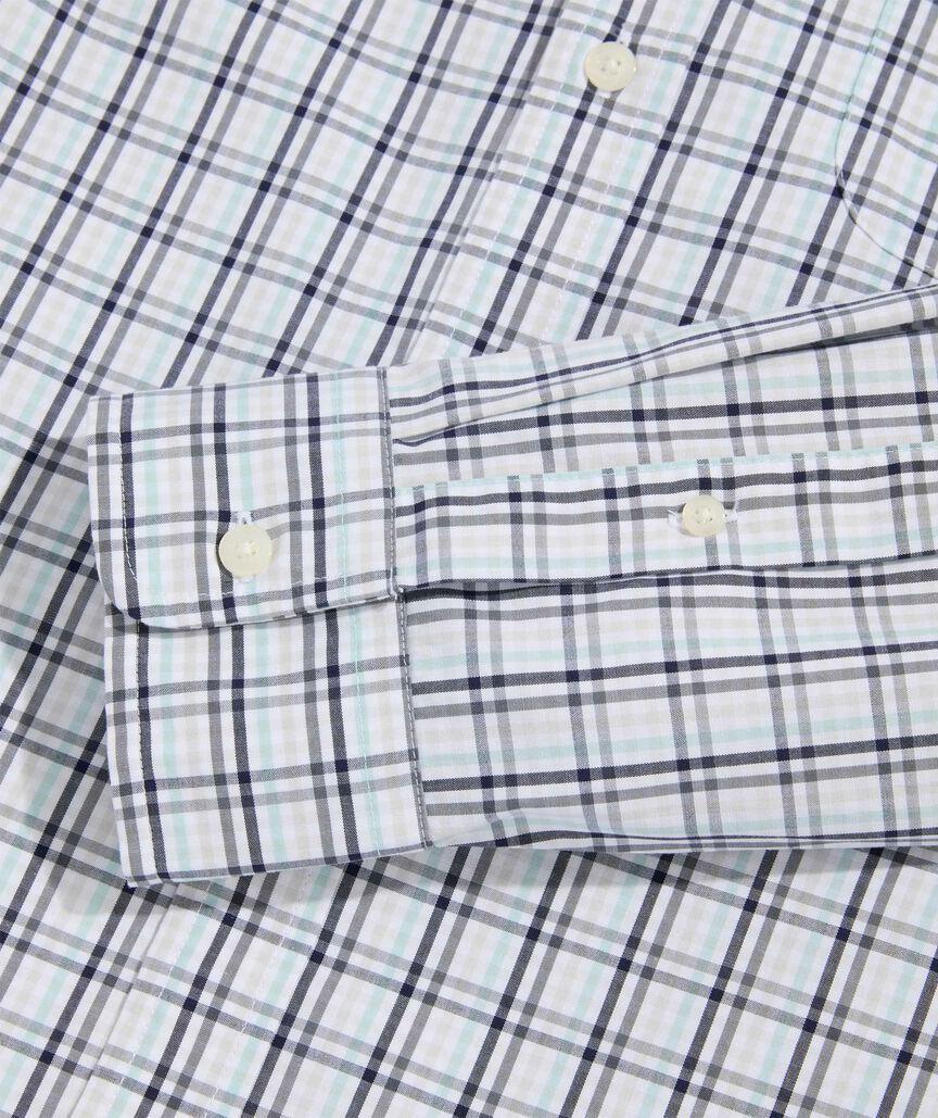 Stretch Poplin Tattersall Shirt Product Image