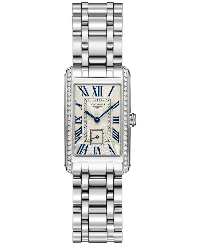 Longines Stainless Steel Watch with Diamonds, 37mm Product Image