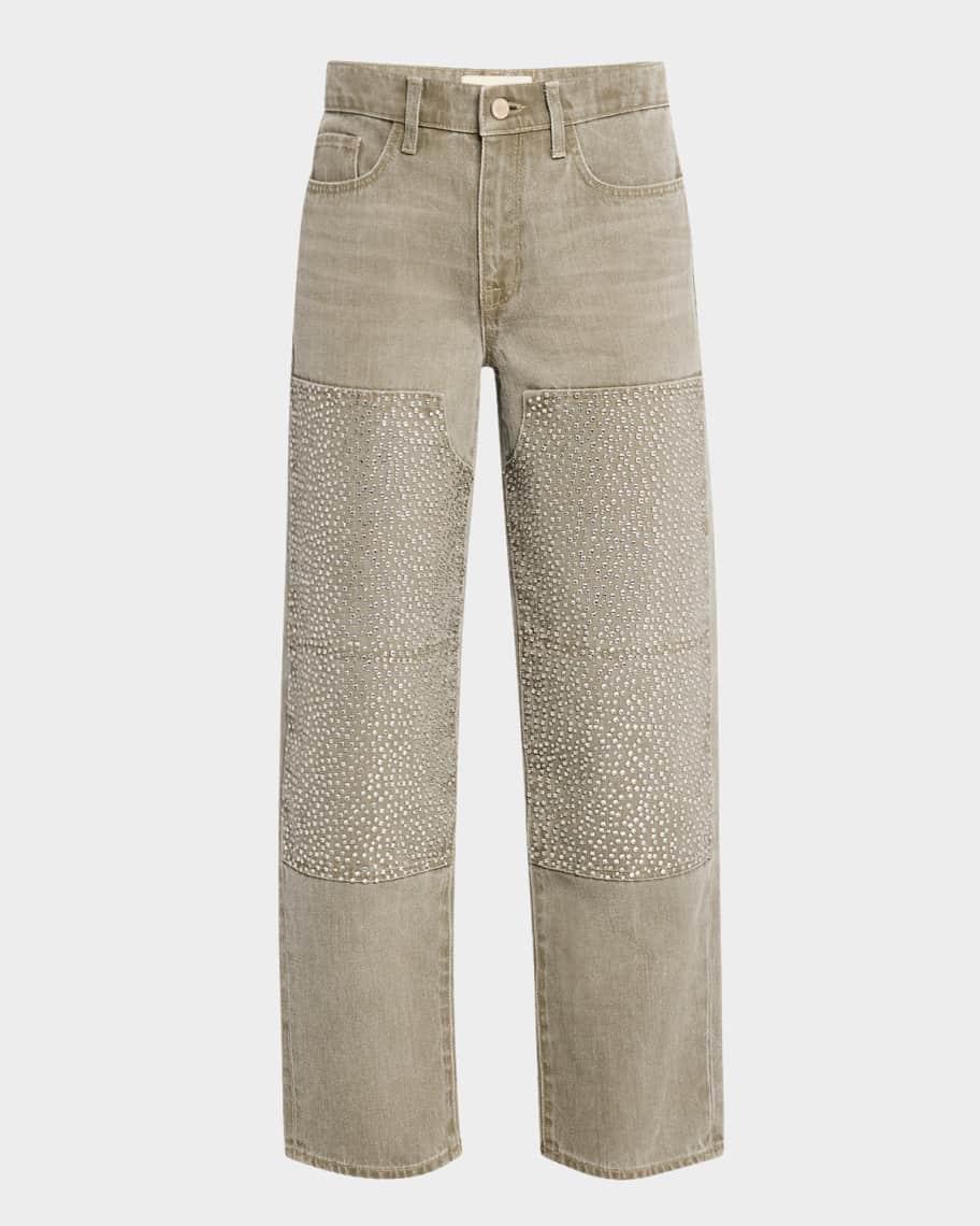 Birkin Chap Mid-Rise Straight-Leg Jeans Product Image