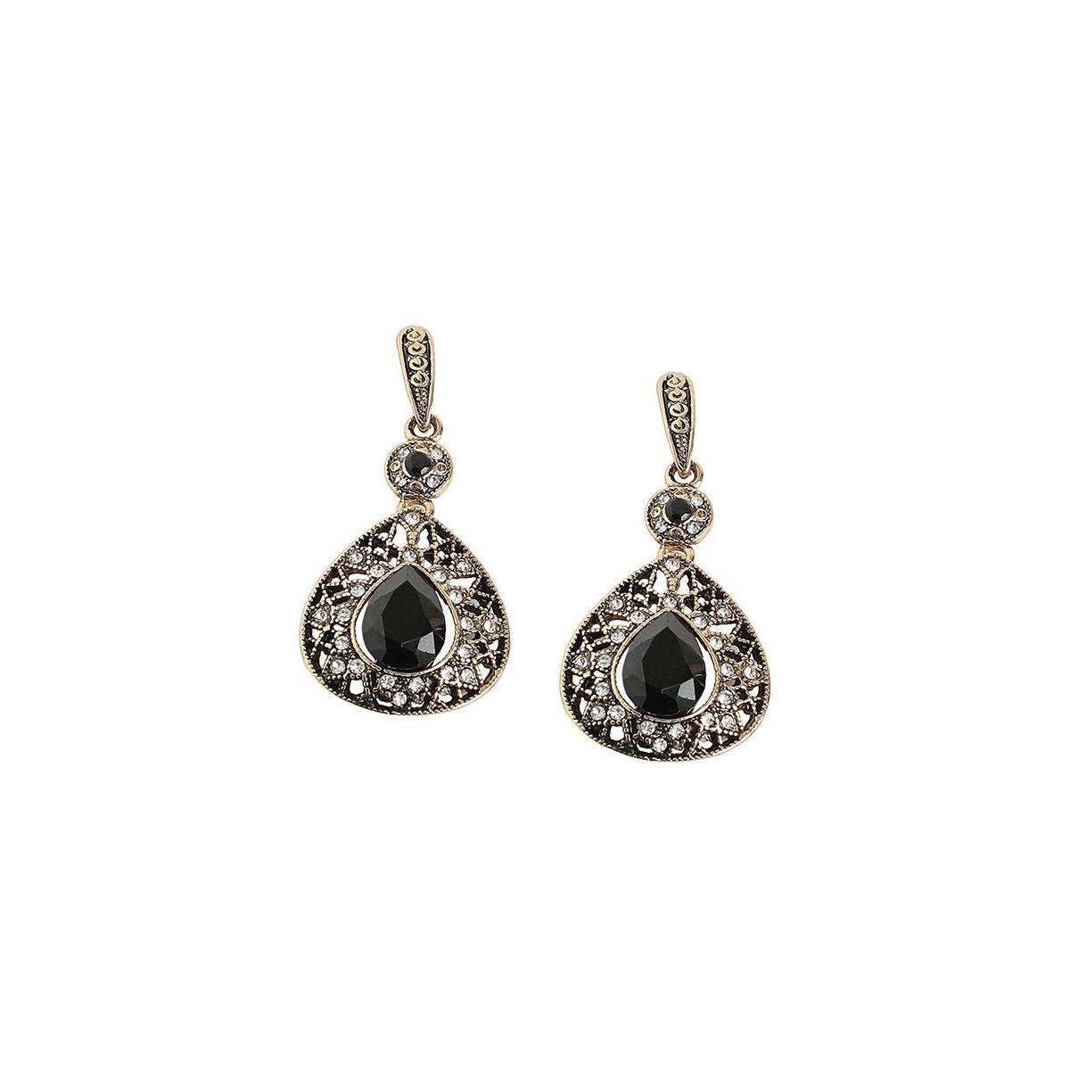 Sohi Womens Teardrop Drop Earrings Product Image