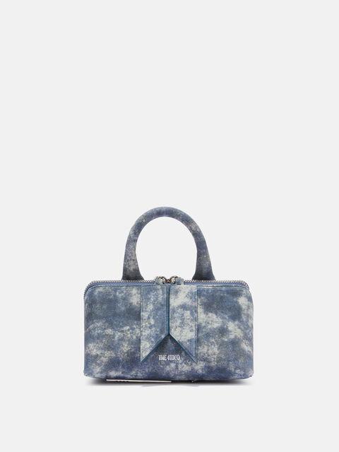 ''Friday'' blue denim mini handbag Product Image