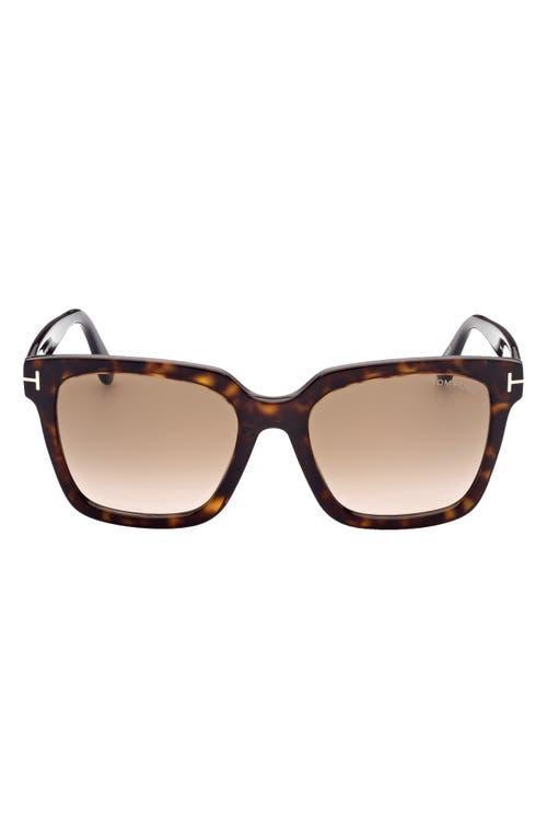 TOM FORD Selby 55mm Square Sunglasses Product Image