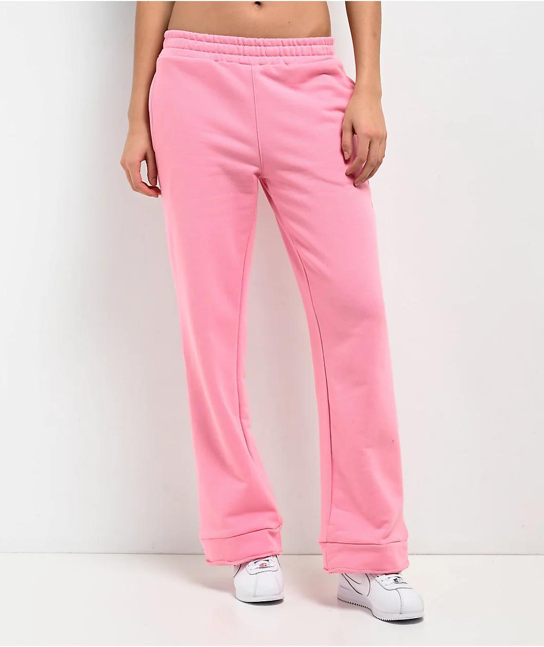 FB County French Terry Pink Sweatpants Product Image