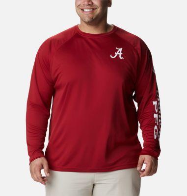 Columbia Men's Collegiate PFG Terminal Tackle Long Sleeve Shirt - Big - Alabama- Product Image