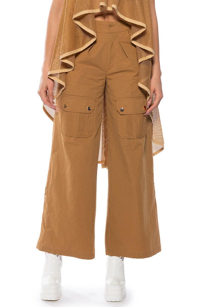 CARGO CHIC WIDE LEG PANTS Product Image