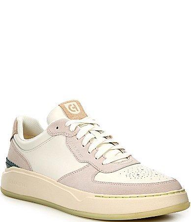 Cole Haan Mens GrandPr Crossover Leather Sneakers Product Image