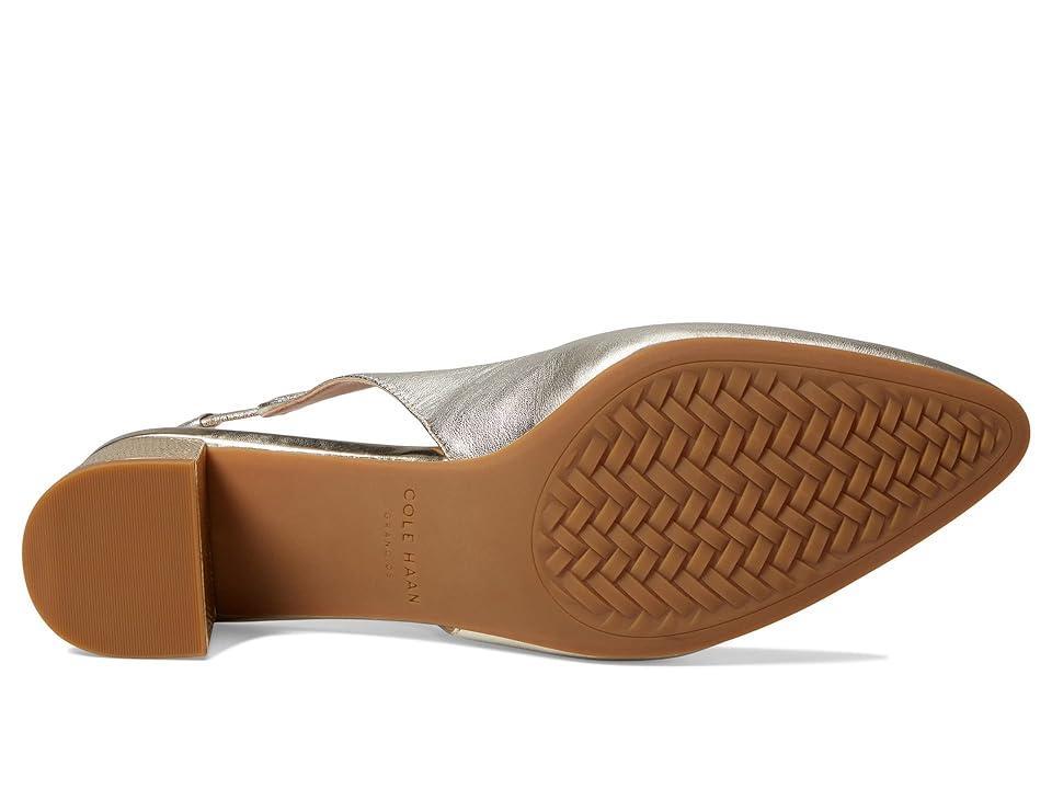 Cole Haan The Go-To Slingback Pump 45 mm Leather) Women's Shoes Product Image