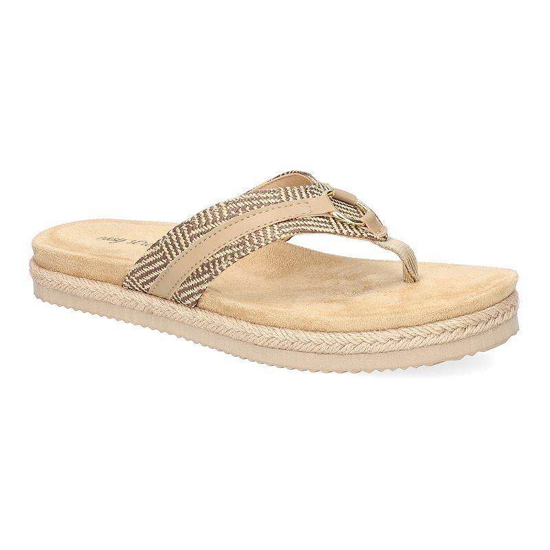 Easy Street Starling Womens Comfort Thong Sandals Product Image