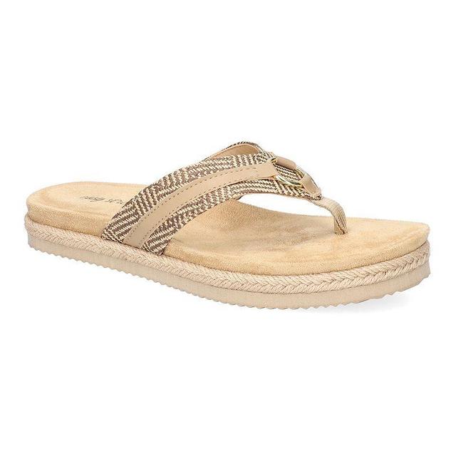 Easy Street Starling Womens Comfort Thong Sandals Product Image