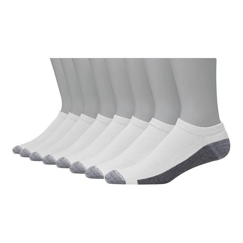 Hanes 8 Pair Low Cut Socks Mens Product Image