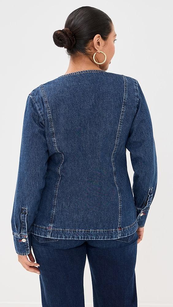 ALIGNE Audrey Denim Top | Shopbop Product Image