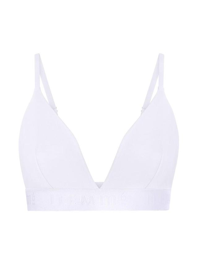 Womens All Mesh Triangle Bralette Product Image