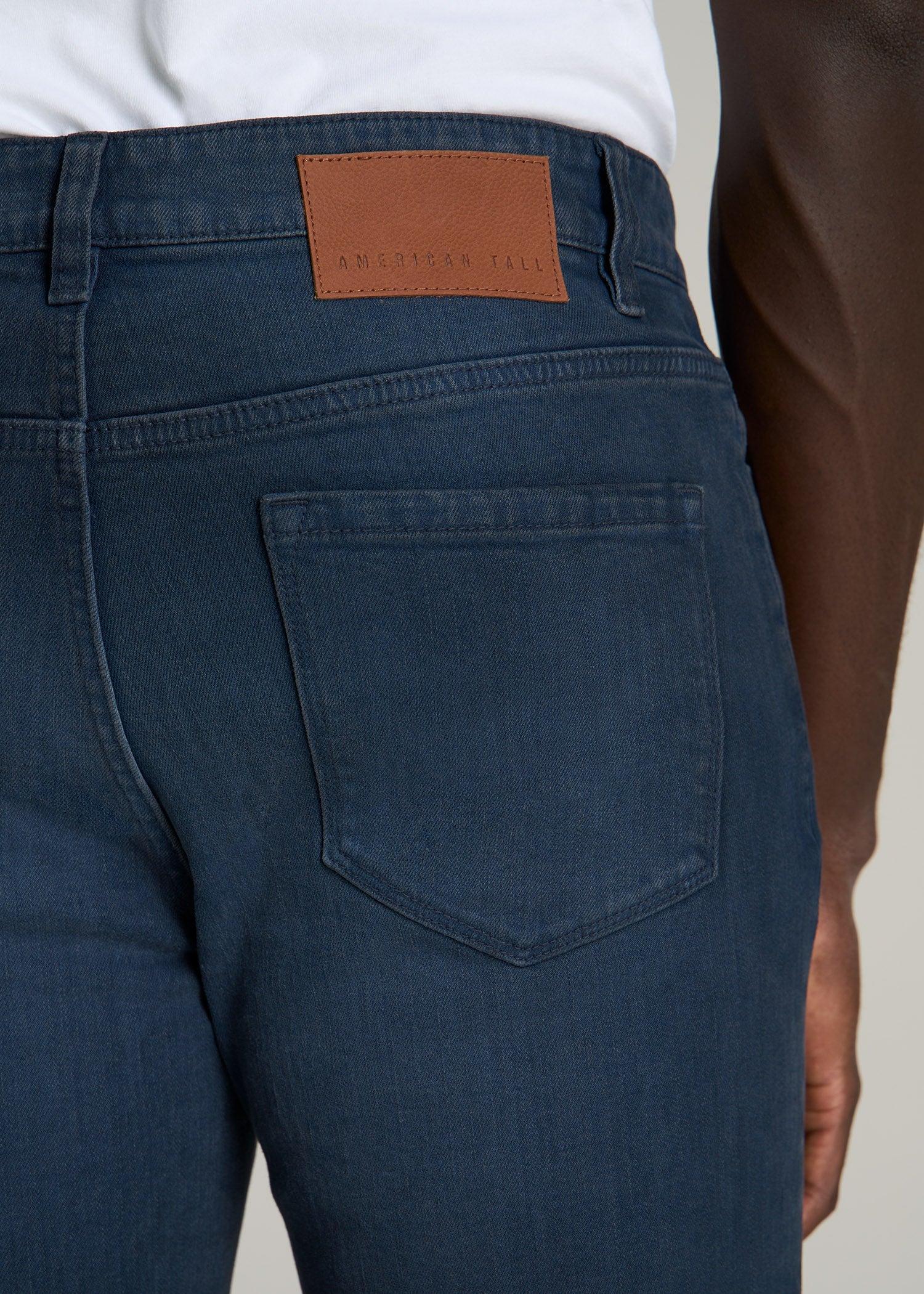 Dylan SLIM-FIT Jeans for Tall Men in Faded Blue Black Male Product Image