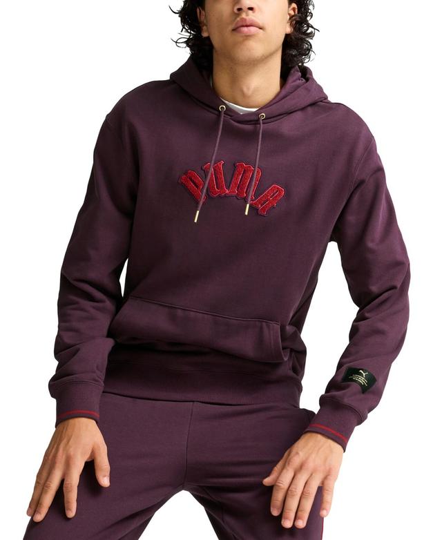 Puma Mens Classics Play.loud. Logo Pullover Hoodie Product Image