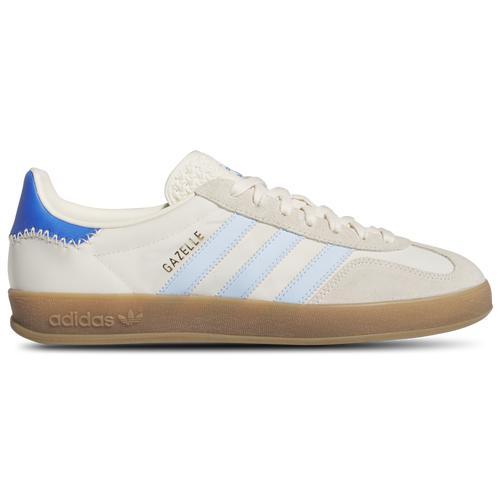 adidas Originals Mens adidas Originals Gazelle Indoor - Mens Shoes Off White/Clear Sky/Blue Product Image