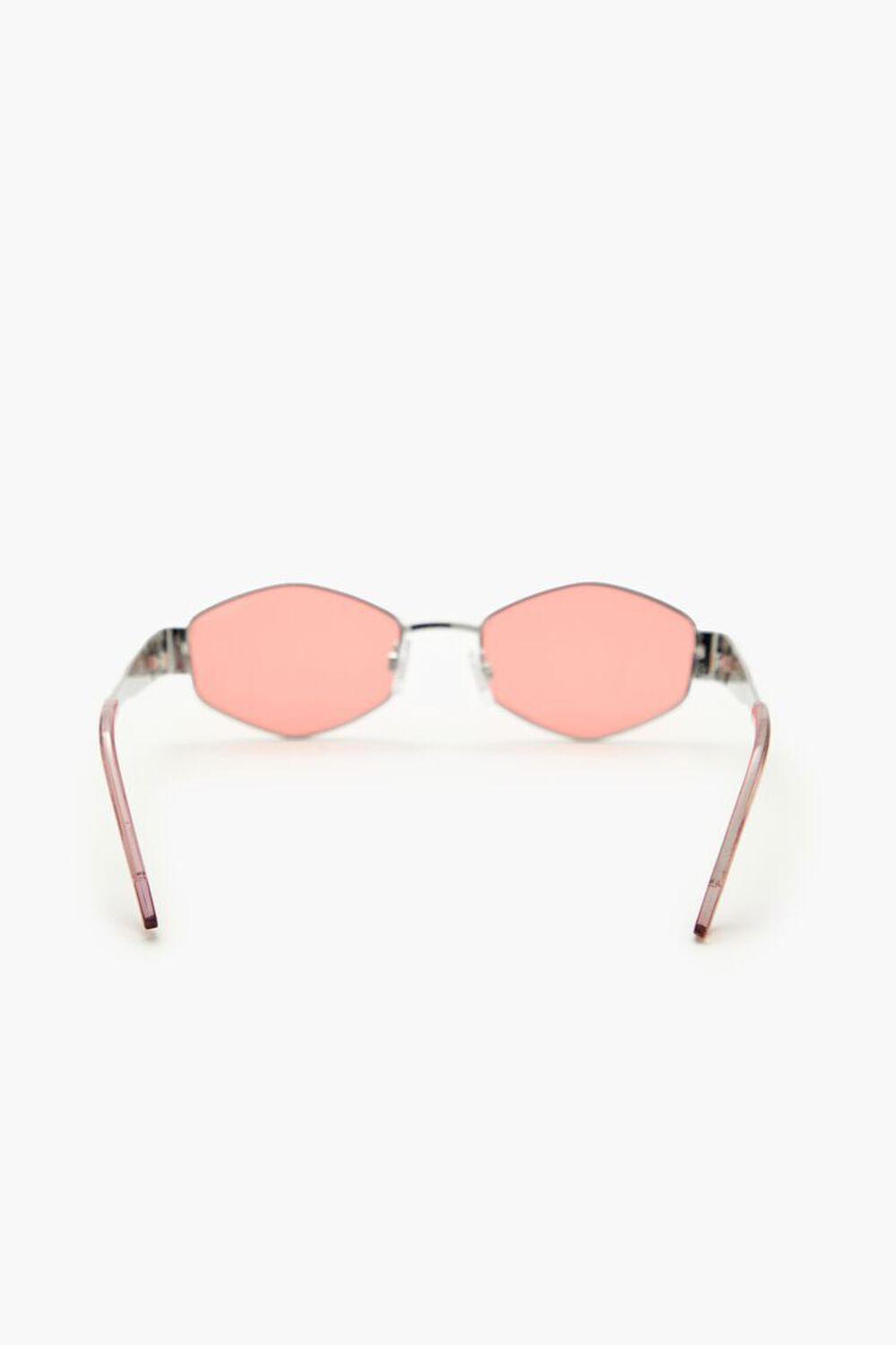 Geo Oval Frame Sunglasses | Forever 21 Product Image