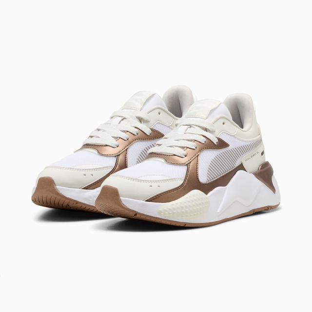 PUMA RS-X Glow-Up Women's Sneakers in Vapor Grey/White Product Image