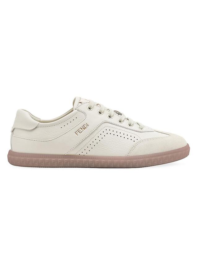 Womens Flight Leather Sneakers Product Image