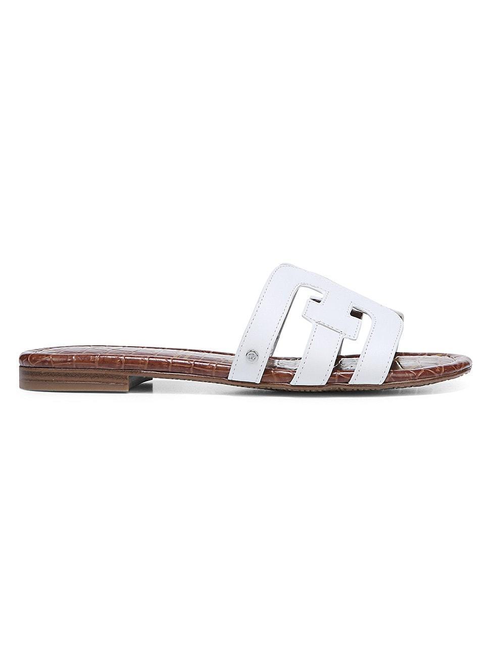 Womens Bay Flat Leather Sandals Product Image