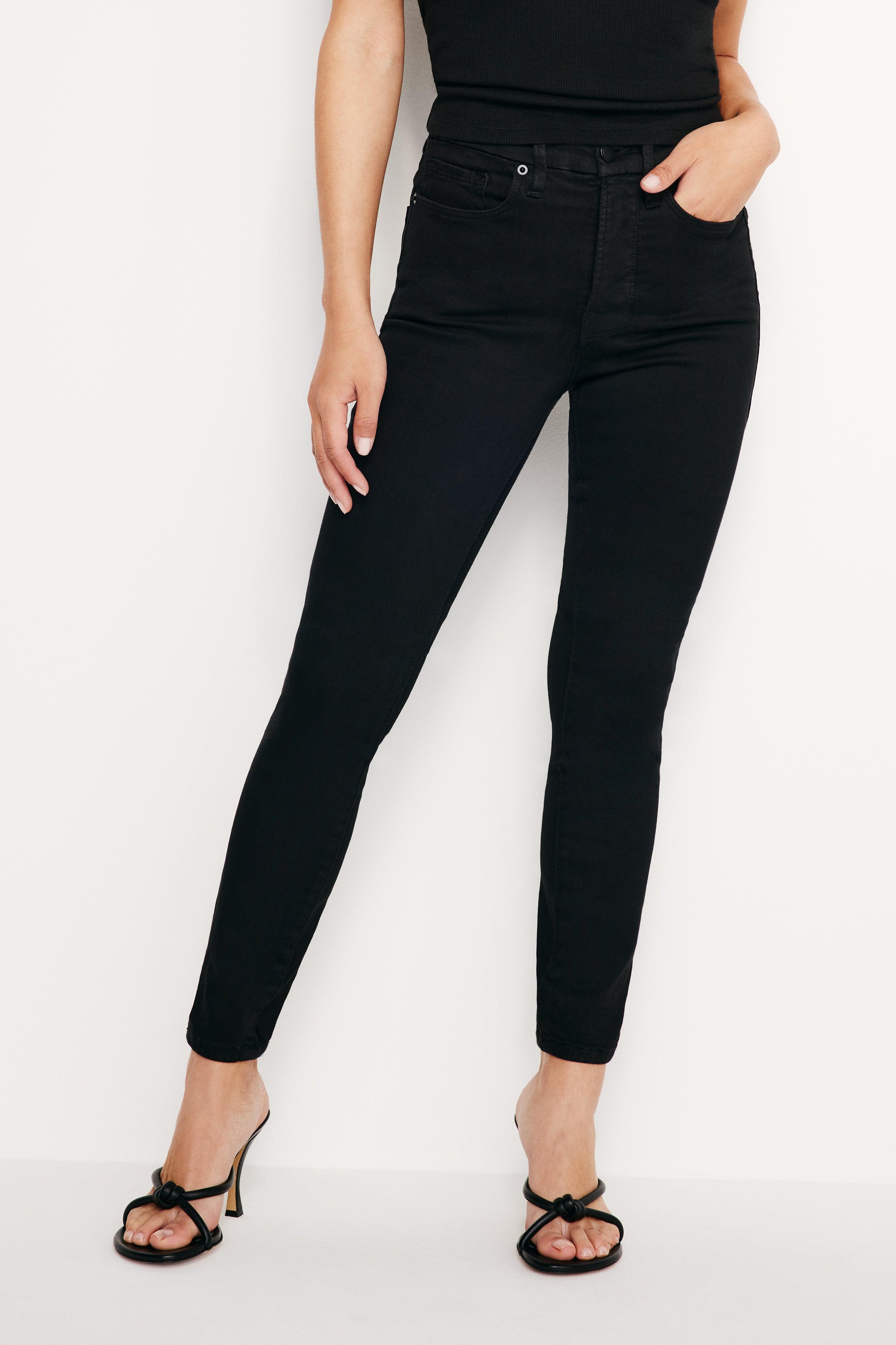 GOOD PETITE SKINNY JEANS | BLACK001 Product Image