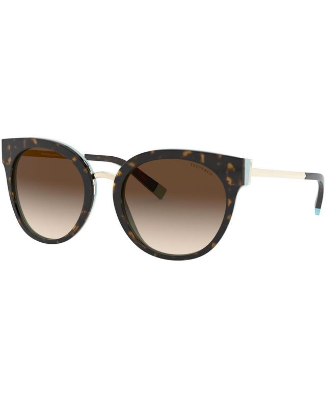 Tiffany & Co. Sunglasses, TF4168 54 - HAVANA/BLUE Product Image