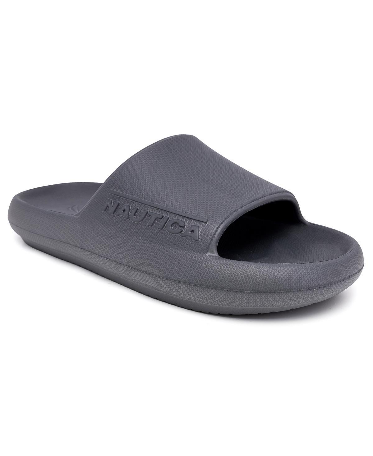 Nautica Mens Dacio Open Toe Pool Slides Product Image