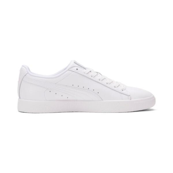 PUMA Clyde Core Foil Men's Sneakers in White/Silver Product Image