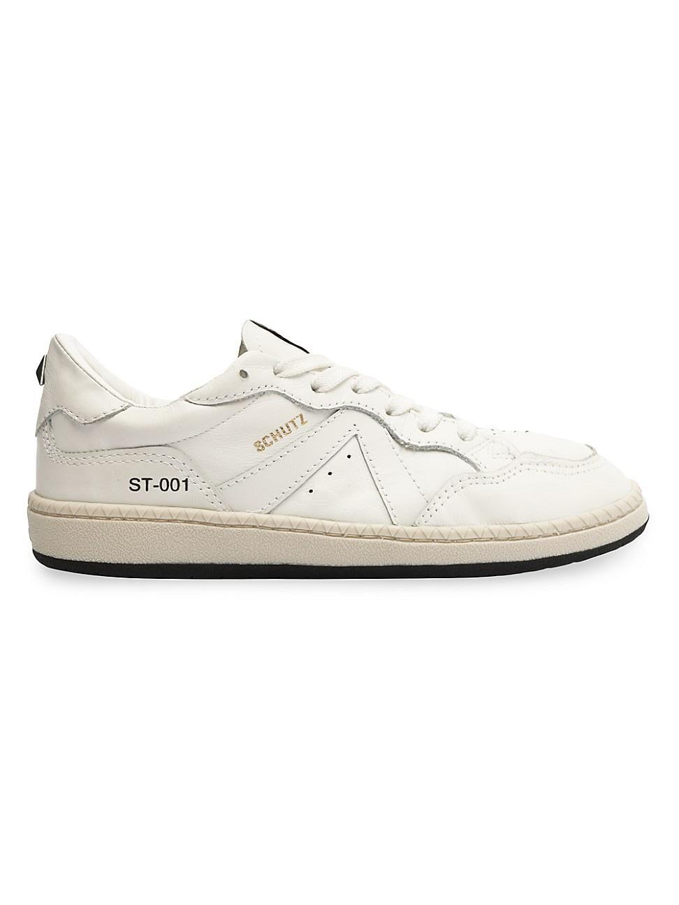 Womens St-001 Leather Low-Top Sneakers product image