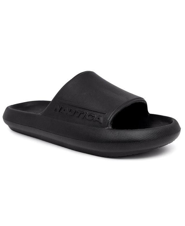 Nautica Mens Dacio Open Toe Pool Slides Product Image