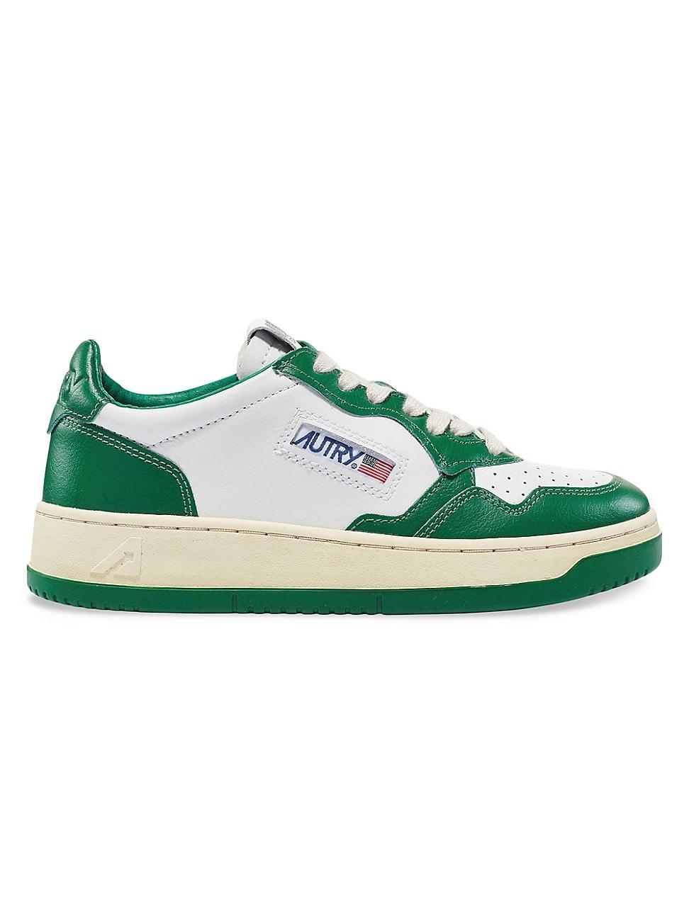 Womens Medalist Leather Low-Top Sneakers Product Image