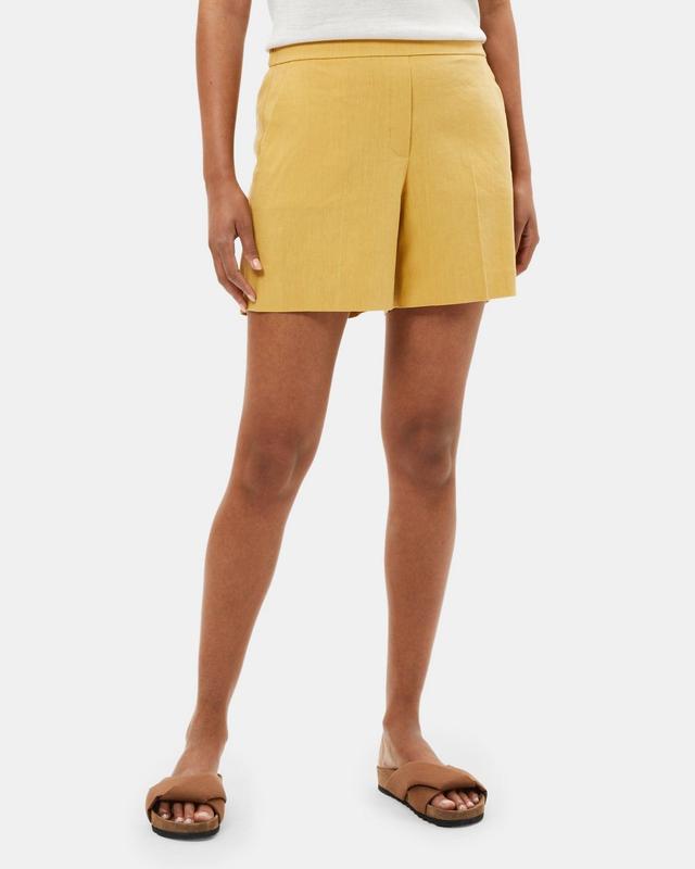 Pull-On Short in Linen Product Image