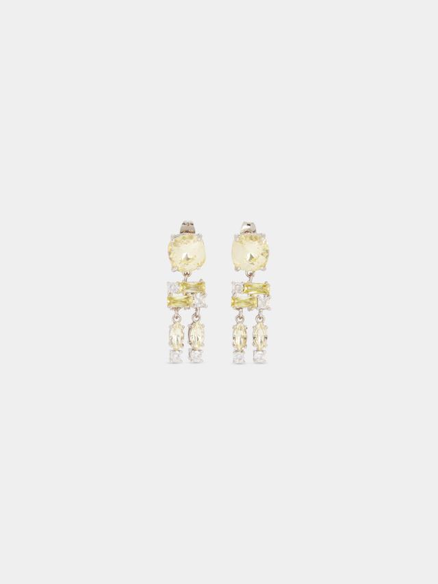 yellow STRASS EARRINGS Product Image