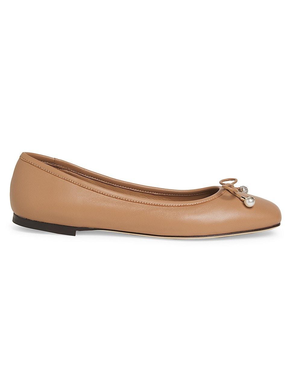 Jimmy Choo Womens Elme Ballet Flats Product Image