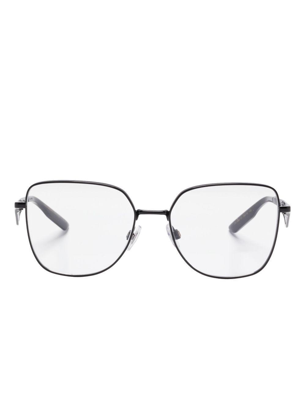 DOLCE & GABBANA Square-frame Glasses In Black Product Image