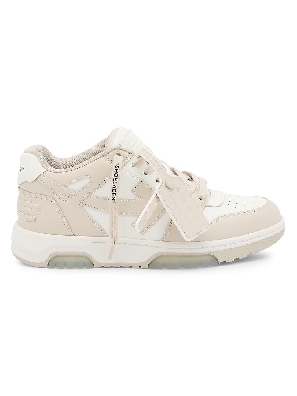 Womens Out Of Office Leather Sneakers product image