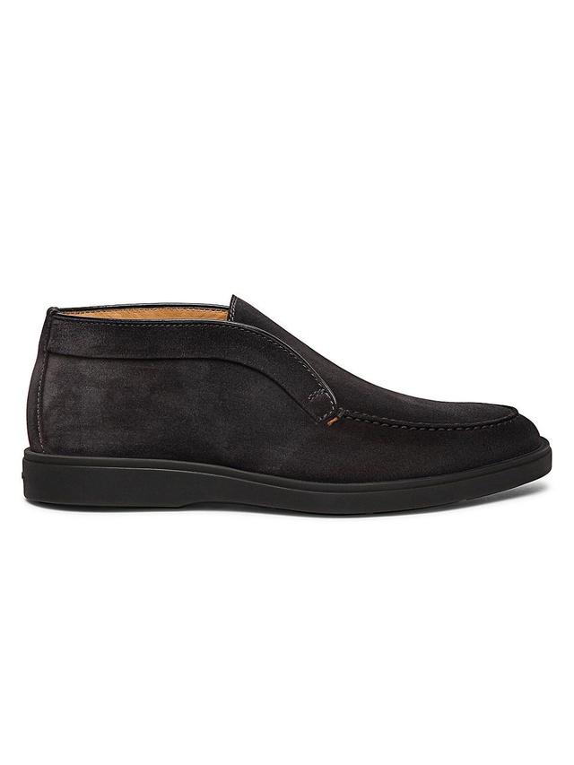 Mens Suede Slip-On Loafers Product Image